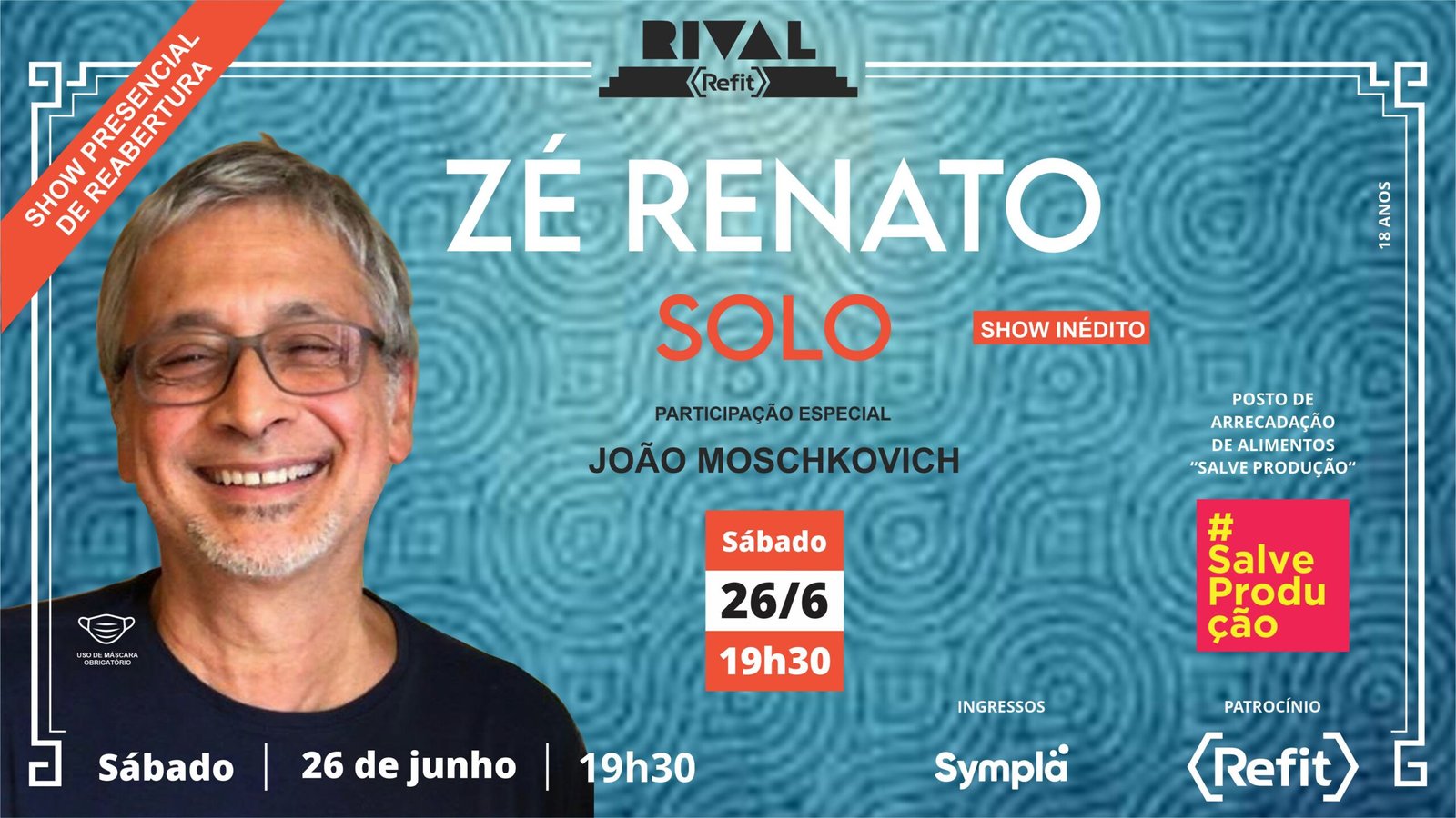 Reabertura com Zé Renato